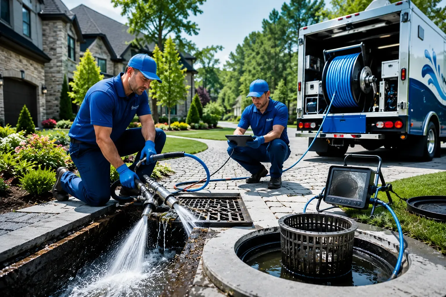 Local outdoor drain cleaning professionals in New Cambria, MO